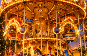 Carrousel à étage 50 place 10 mètres de diamètre 